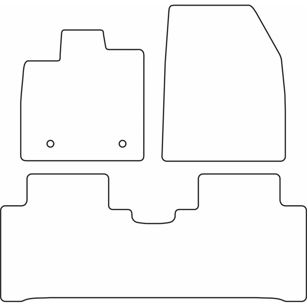 Textilmatta, kupé BYD Atto 3, Fram eller bak Autostyle TM BY501V AutoStyle