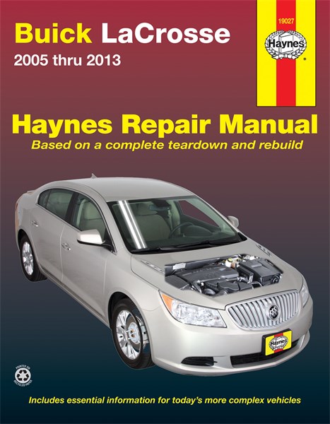 Haynes Reparationshandbok, Buick Lacrosse 2005-2013 Haynes SV1902 Haynes Haynes Reparationshandbok, Buick Lacrosse 2005-2013 Haynes SV1902 Haynes