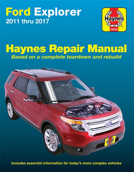 Haynes Reparationshandbok, Ford Explorer 2011-2017 Haynes SV36026 Haynes