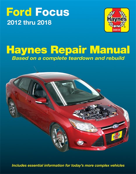 Haynes Reparationshandbok, Ford Focus (12-18) Haynes SV36035 Haynes
