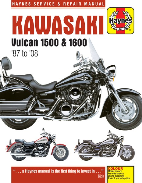 Haynes Reparationshandbok, Kawasaki Vulcan 1500/1600 87-08 Haynes Haynes