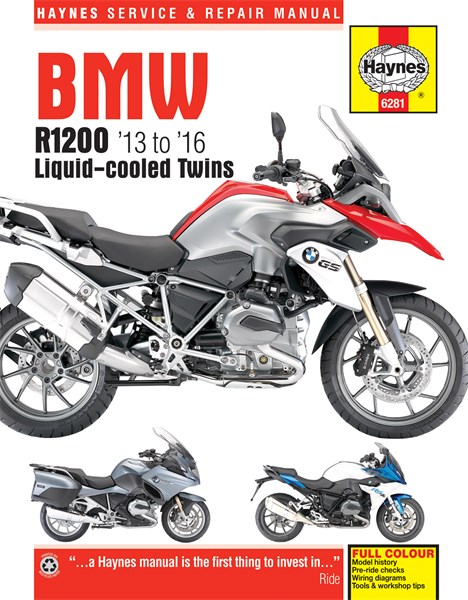 Haynes Reparationshandbok, BMW R1200, 13-16 Haynes SV6281 Haynes Haynes Reparationshandbok, BMW R1200, 13-16 Haynes SV6281 Haynes