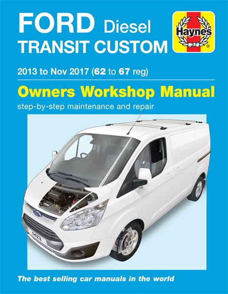 Haynes Reparationshandbok, Ford Transit Custom 2013-17 Haynes SV6 Haynes