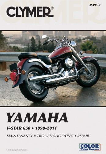 Clymer Reparationshandbok, Yamaha V-Star 650 1998-2011 Haynes SVM Haynes Clymer Reparationshandbok, Yamaha V-Star 650 1998-2011 Haynes SVM Haynes