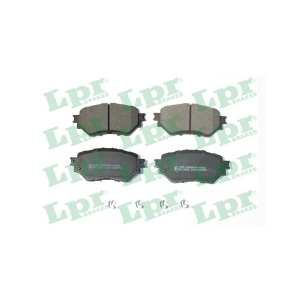 Bromsbeläggsats, Framaxel Lpr 05P2349 LPR