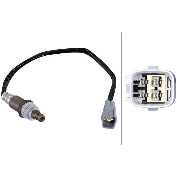 Lambdasond, Vänster fram, Höger fram Hella 6PA 358 221-551 HELLA