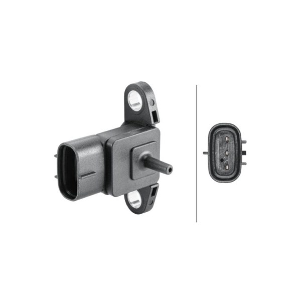 Sensor, insugstryck Hella 6PP 358 152-371 HELLA