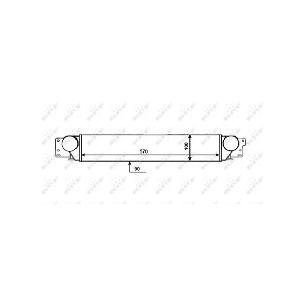 Intercooler Nrf 309087 NRF