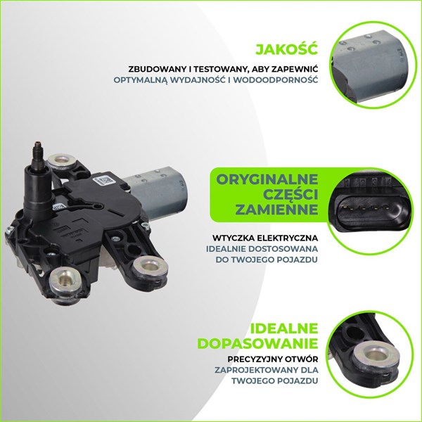 Torkarmotor 12V, Bak Valeo 582718 VALEO Torkarmotor 12V, Bak Valeo 582718 VALEO