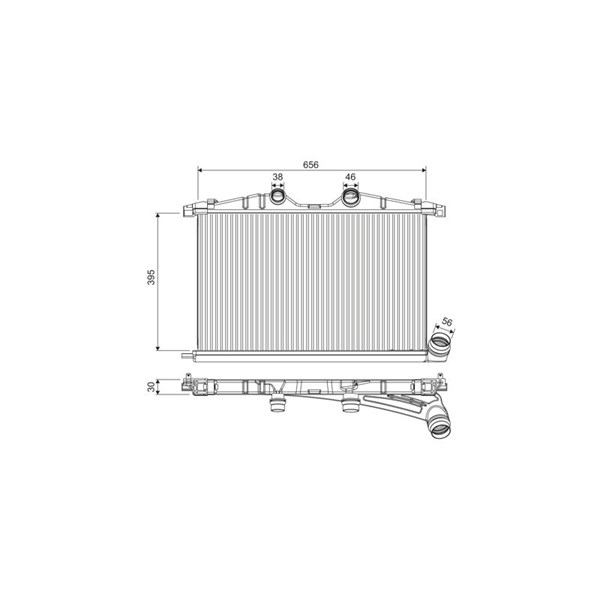 Intercooler Valeo 818374 VALEO