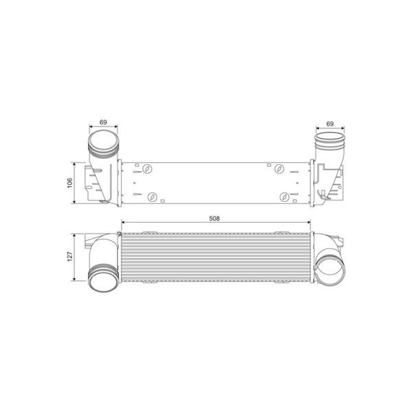 Intercooler Valeo 818392 VALEO
