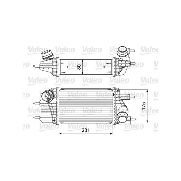 Intercooler Valeo 818666 VALEO