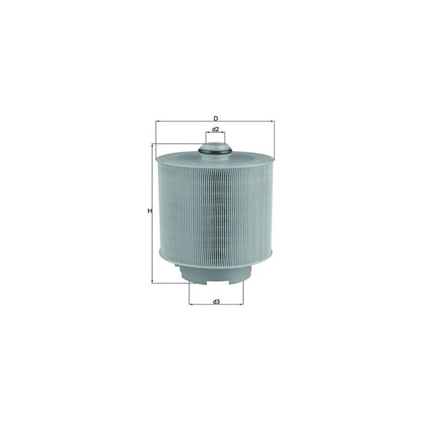 Luftfilter Mahle LX 1006/2D MAHLE