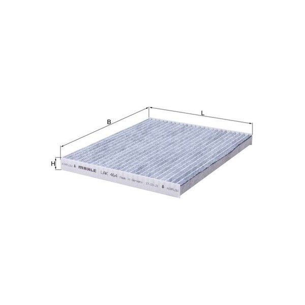 Kupefilter Knecht LAK 464 KNECHT