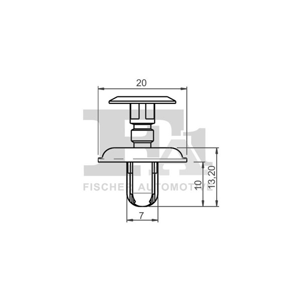 Clip, list Fa1 33-30004.5 FA1 Clip, list Fa1 33-30004.5 FA1