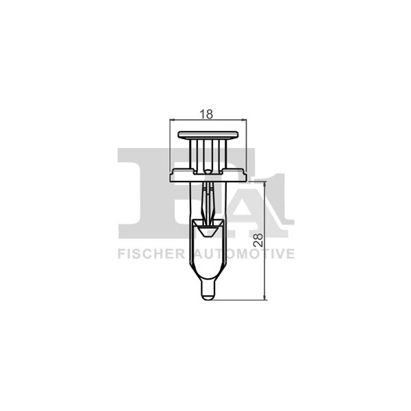 Clip, list Fa1 77-30009.25 FA1 Clip, list Fa1 77-30009.25 FA1