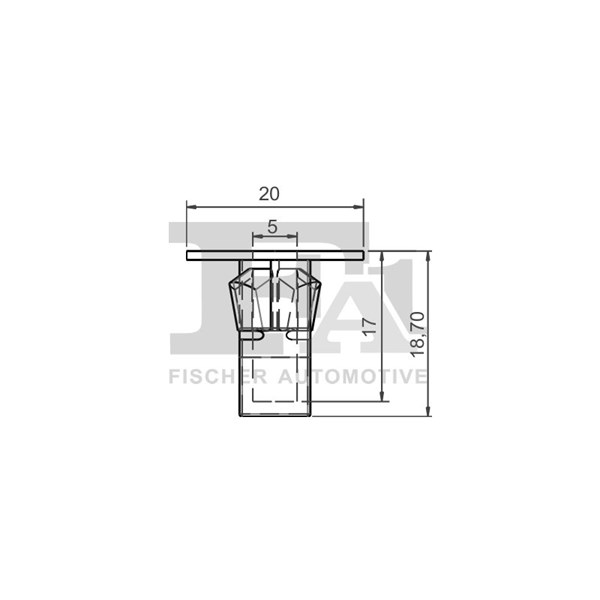 Clip, list Fa1 77-60001.10 FA1 Clip, list Fa1 77-60001.10 FA1