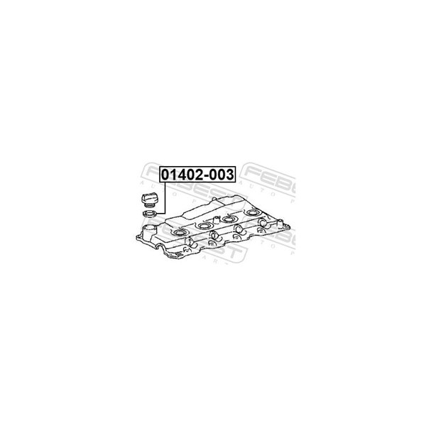 Packning, oljelock Febest 01402-003 FEBEST
