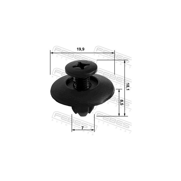 Clip, list Febest 88570-053 FEBEST Clip, list Febest 88570-053 FEBEST