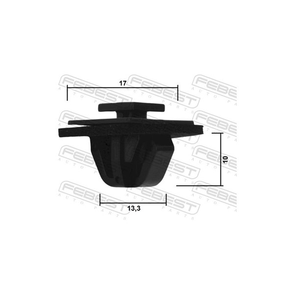 Clip, list Febest 88570-188 FEBEST Clip, list Febest 88570-188 FEBEST