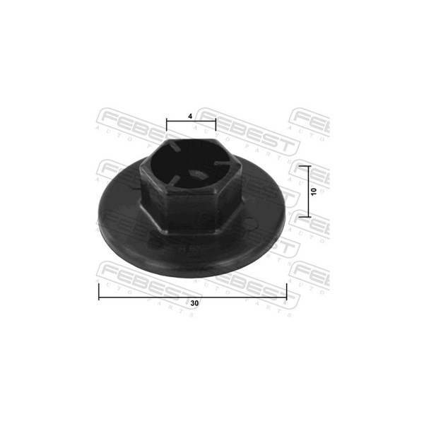 Clip, list Febest 88570-203 FEBEST