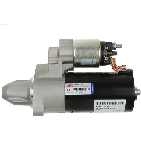 Startmotor 12V As-pl S0992(SEG) AS-PL