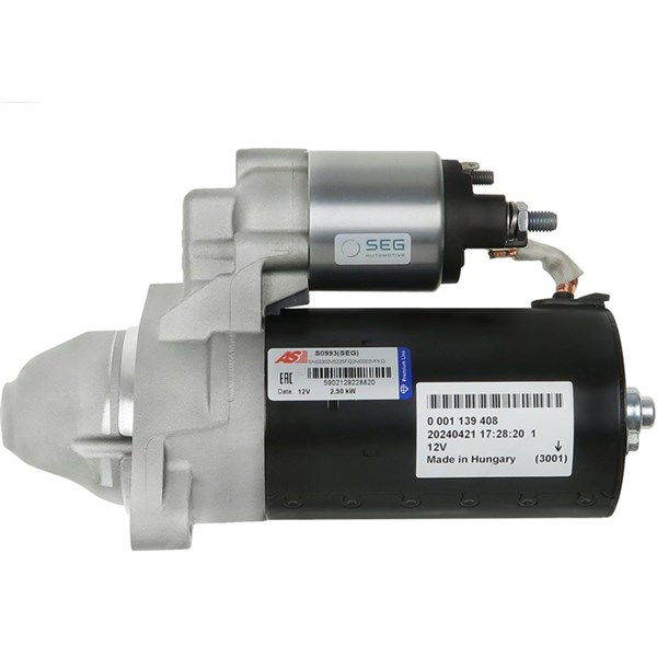 Startmotor 12V As-pl S0993(SEG) AS-PL