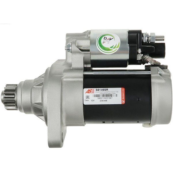 Startmotor 12V As-pl S6146SR AS-PL Startmotor 12V As-pl S6146SR AS-PL
