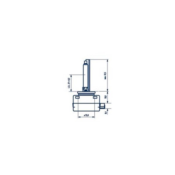 Xenonlampa Narva ­D3S PK32d-5 42 V 42V Narva 840323000 NARVA
