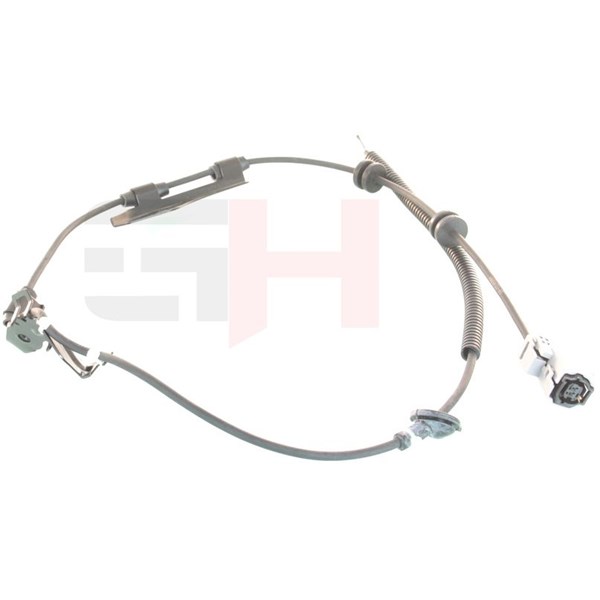 ABS-givare, Sensor, hjulvarvtal, Bakaxel, Bakaxel höger Gh GH-714 GH