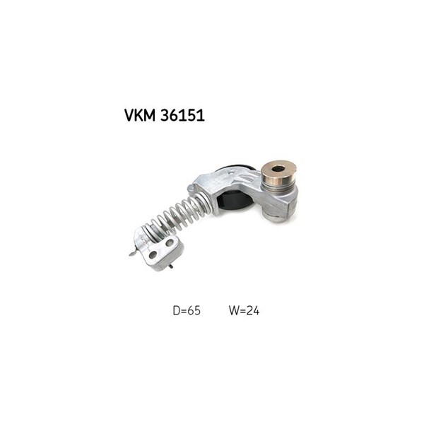 Remsträckare, Drivrem, Mitt Skf VKM 36151 SKF