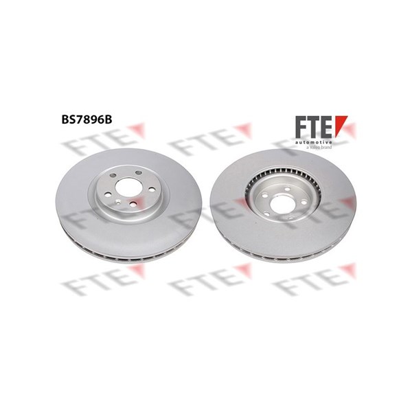 Bromsskiva Ventilerad, Framaxel Fte 9081354 FTE