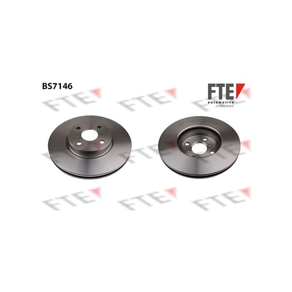 Bromsskiva Ventilerad, Framaxel Fte BS7146 FTE
