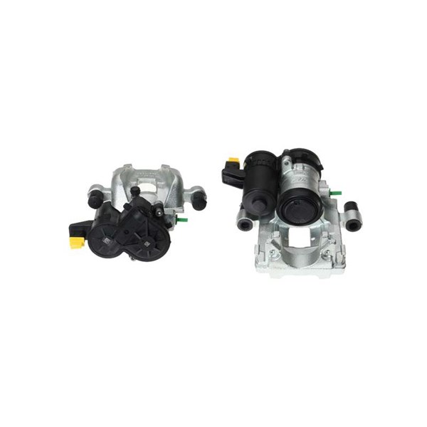 Bromsok, Bakaxel vänster, Framför axeln Brembo F 86 106 BREMBO