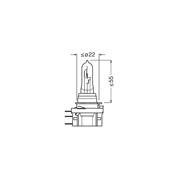 Halogenlampa Osram Cool Blue Intense(Next Gen) H15, PGJ23t-1 Osra OSRAM