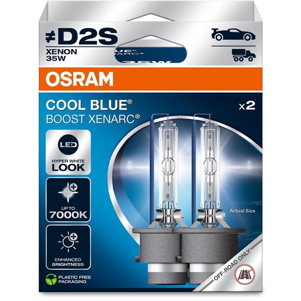 Xenonlampa Osram Xenarc Cool Blue Boost D2S, P32d-2 Osram 66240CB OSRAM