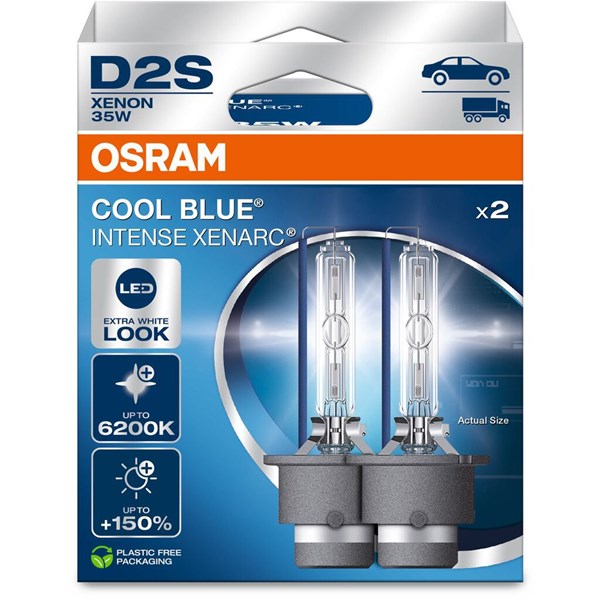 Xenonlampa OSRAM XENARC COOL BLUE INTENSE D2S P32d-2 Osram 66240C OSRAM