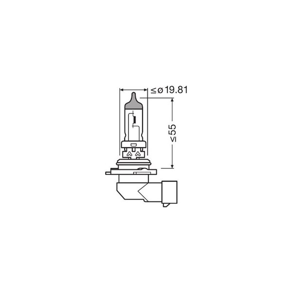 Halogenlampa Osram Night Breaker Laser HB4 P22d Osram 9006NL-2HB OSRAM