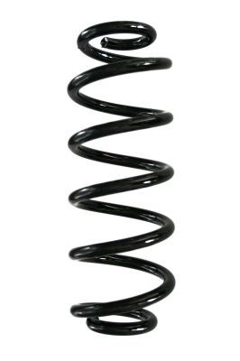 Spiralfjäder, Bakaxel