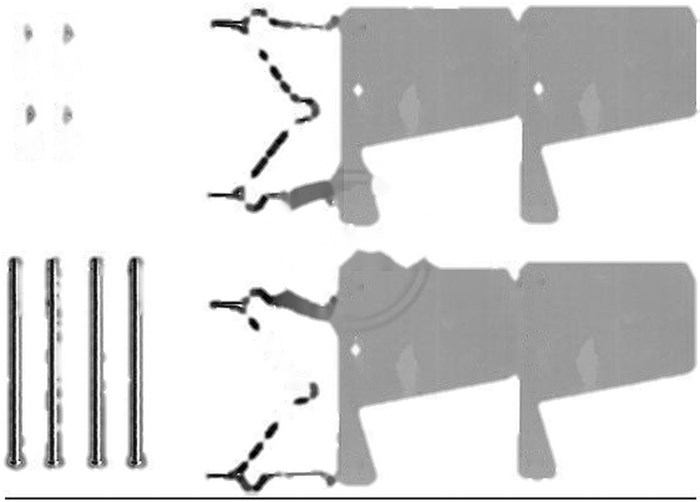 Monteringssats, Framaxel