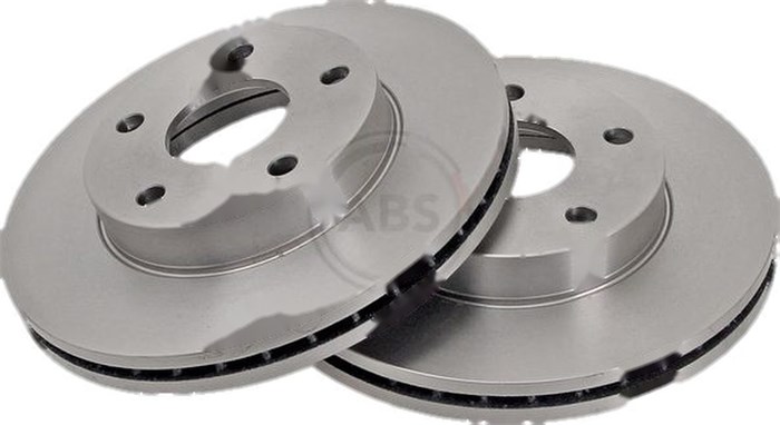 Bromsskiva Ventilerad, Framaxel