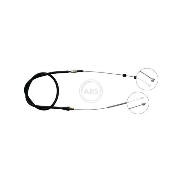Vajer, parkeringsbroms, Vänster bak A.b.s. K15367 A.B.S.