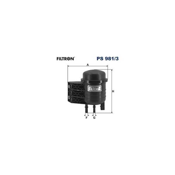 Bränslefilter Filtron PS 981/3 FILTRON