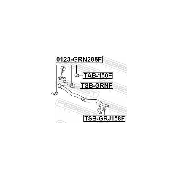 krängningshämmare Stång/stag,, Framaxel Febest 0123-GRN285F FEBEST krängningshämmare Stång/stag,, Framaxel Febest 0123-GRN285F FEBEST