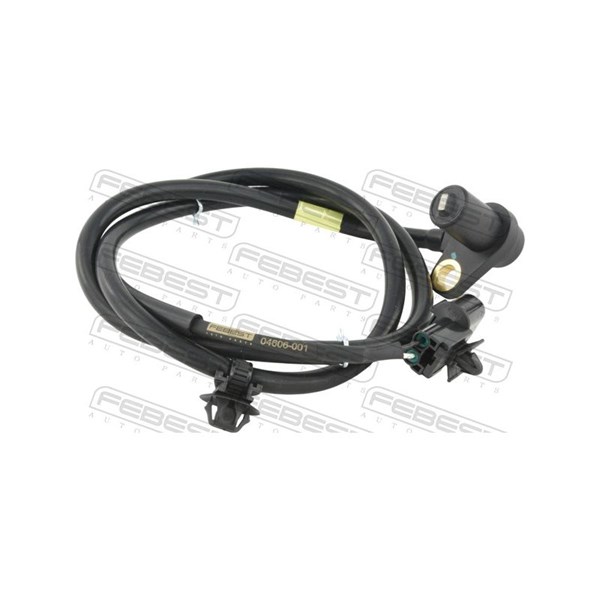 ABS-givare, Sensor, hjulvarvtal, framaxel vänster Febest 04606-00 FEBEST