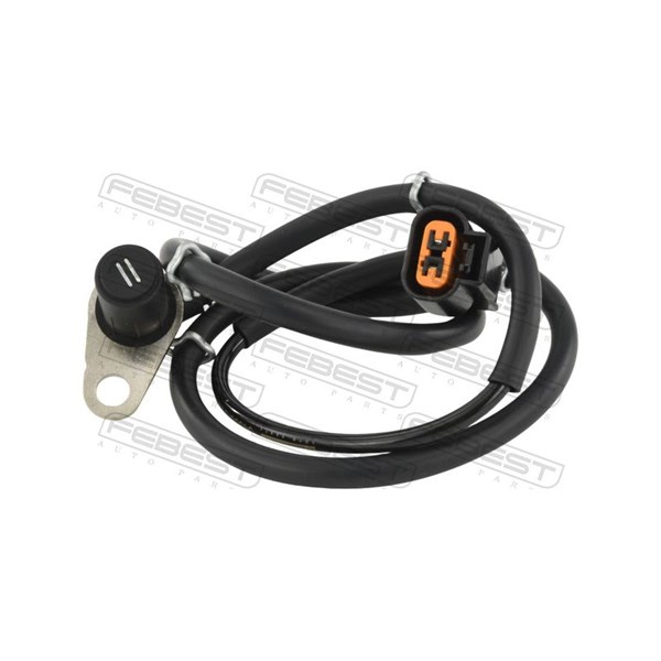 ABS-givare, Sensor, hjulvarvtal, framaxel höger Febest 04606-010 FEBEST