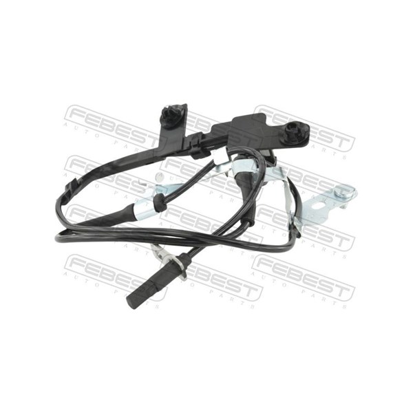 ABS-givare, Sensor, hjulvarvtal, framaxel höger Febest 05606-002 FEBEST