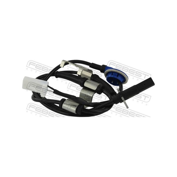 ABS-givare, Sensor, hjulvarvtal, framaxel höger Febest 07606-004 FEBEST