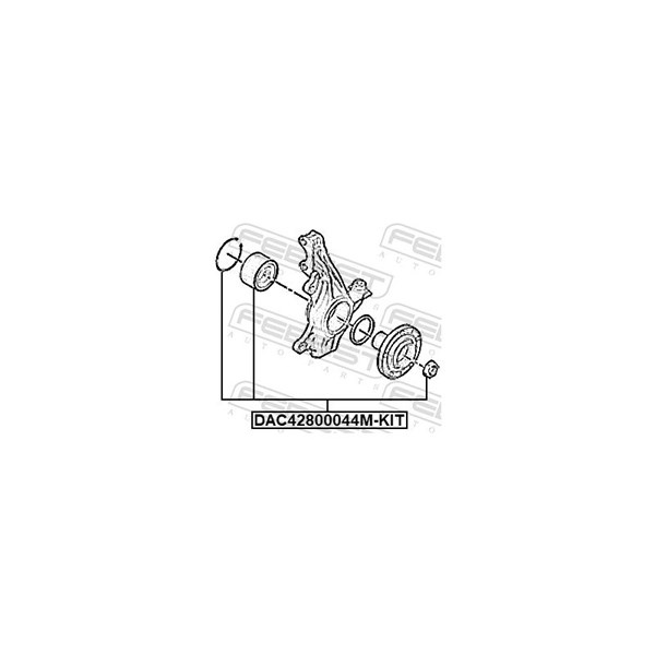 Hjullager, Framaxel Febest DAC42800044M-KIT FEBEST