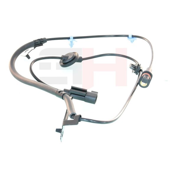 ABS-givare, Sensor, hjulvarvtal, Bakaxel, Bakaxel höger Gh GH-719 GH